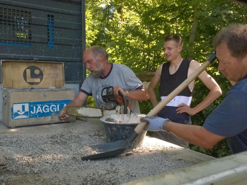 unterhalt gsiliflue 2015  